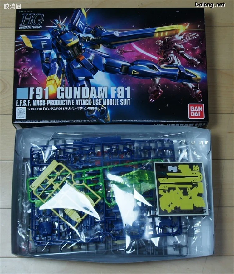 HGUC 普通版 h168 高达F91（哈里逊.马汀机） - 图片